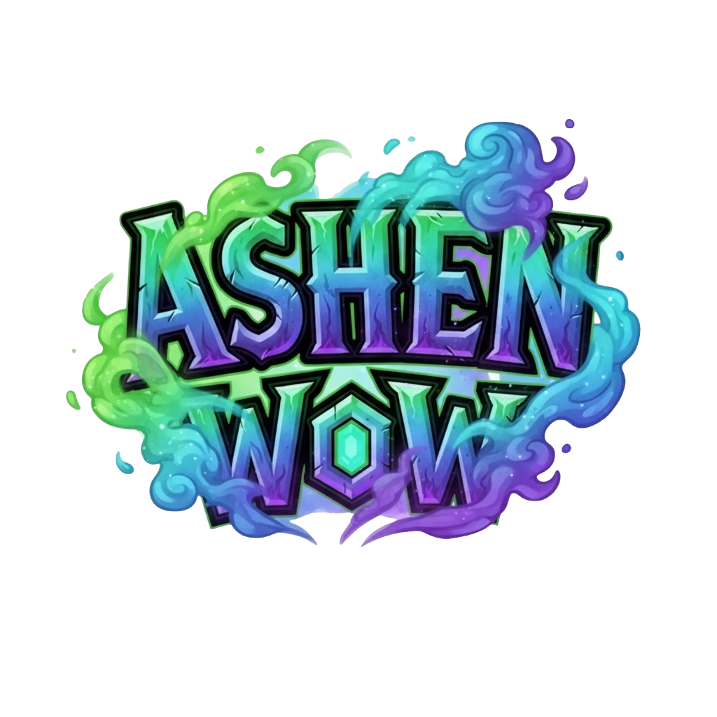 Ashen WoW logo